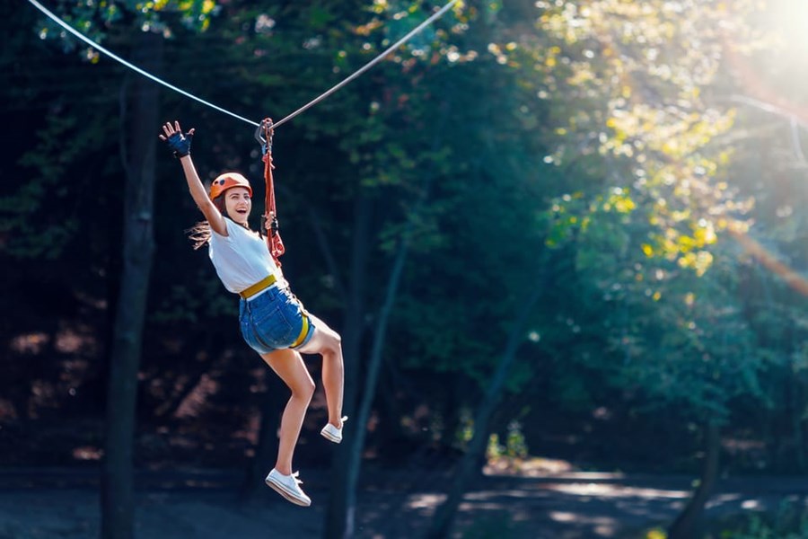 Antalya Köprülü Kanyon Bölgesinde Zipline